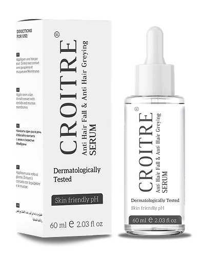 Croitre Anti Hair Fall &amp; Anti Hair Greying Serum 60 ML-12692495