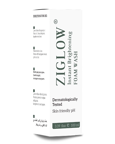 ZiGlow Instant Brightening Foam Wash 100 ML-1