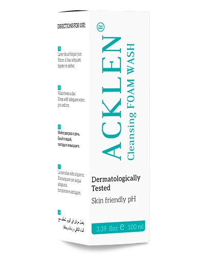 Acklen Cleansing Foam Wash 100 ML-2