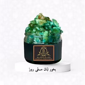 Frankincense incense watered with rose