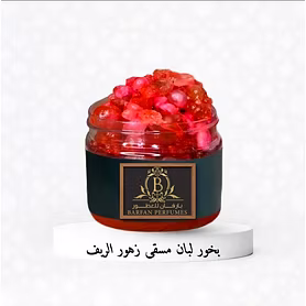 Frankincense soaked in country flowers
