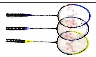 WIDE BODY ALUMINIUM BADMINTON RACKET