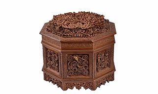 Totari Handcrafted Wooden Leaf Box