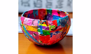 Totari Handmade Collage Bowl