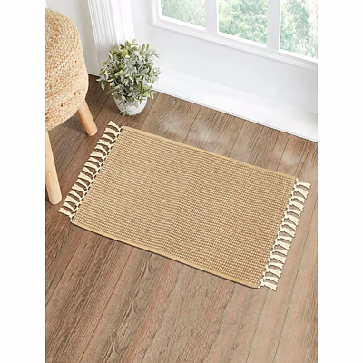 cotton anti slip thickness 6 mm size 40x60 cm doormat 1