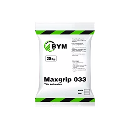 bym construction chemicals pvt. ltd. bym maxgrip mg 033 tile adhesive