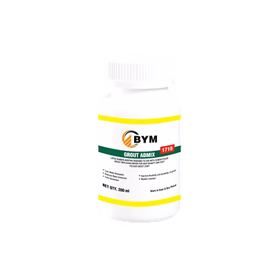 bym construction chemicals pvt. ltd. bym grout admix 1715