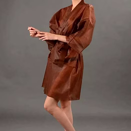 nonwoven disposable kimono