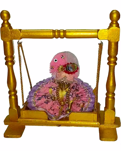 Laddu gopal jhula-4