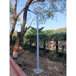kismat 3 mtr hot dip galvanized octagonal poles