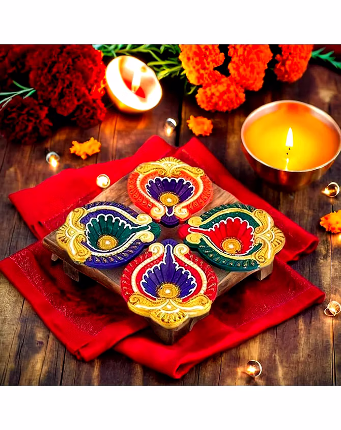 Eathen Lamps Diyas
