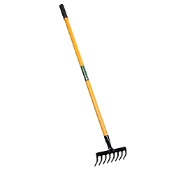 FALCON GARDEN RAKE FRWH-08 (With Steel Handle & Grip)