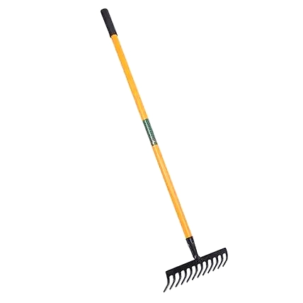 FALCON GARDEN RAKE (With Steel Handle &amp; Grip) FRWH-12-3