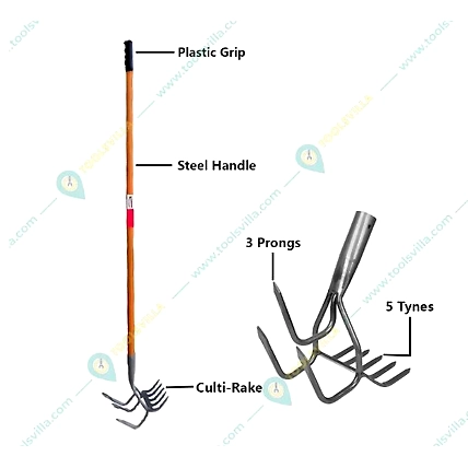 FALCON HAND CULTI-RAKE FCRH-3044-2