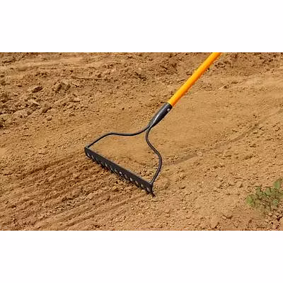 FALCON GARDEN BOW RAKE (FBRH-0121)  (With Steel Handle &amp; Grip)-2