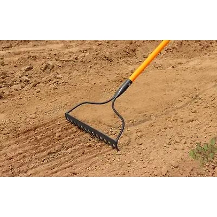 FALCON GARDEN BOW RAKE (With Steel Handle &amp; Grip)  FBRH-0121-2