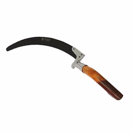falcon sickle with wooden grip- sps-(w)3040