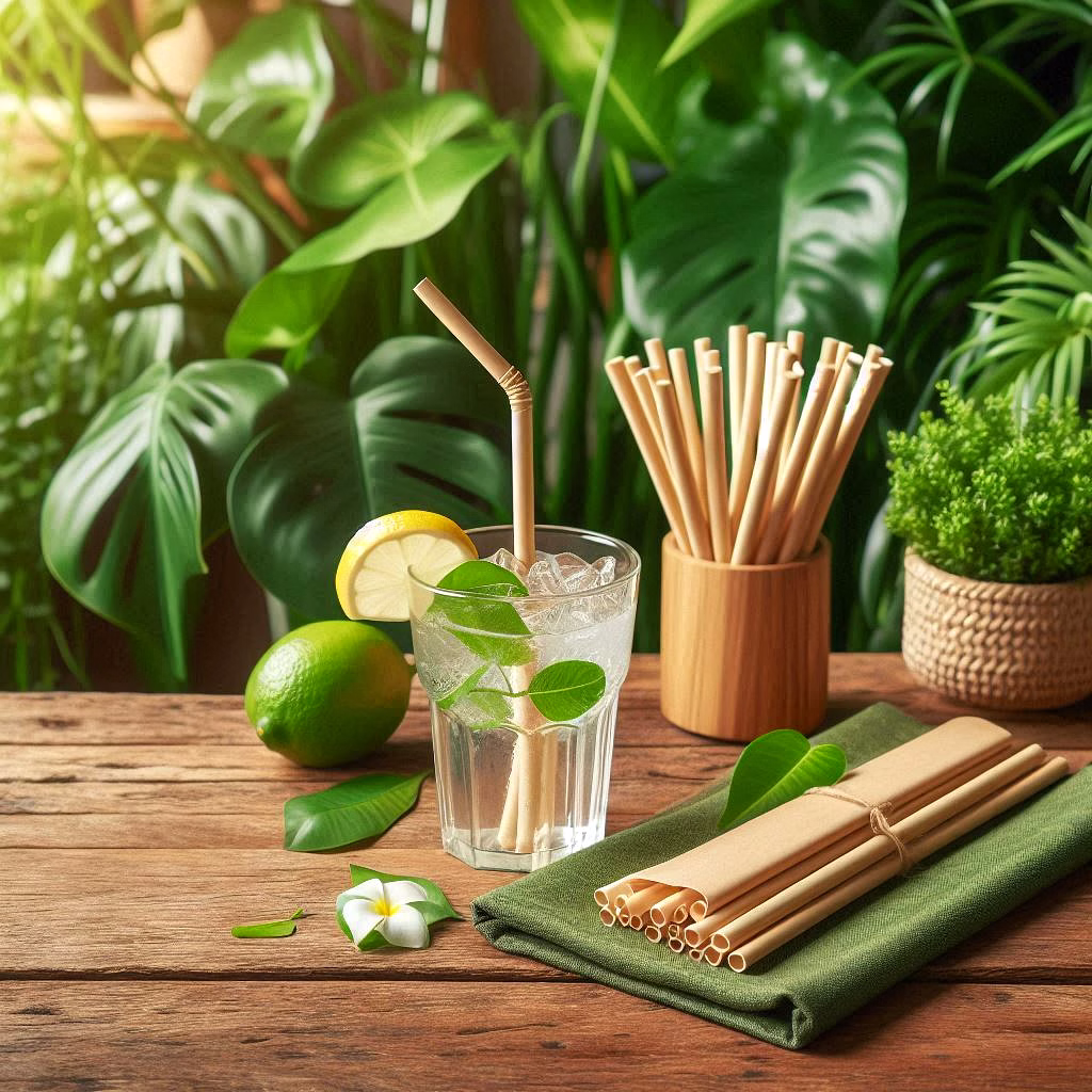 Areca Leaf Straw image 4