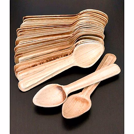 areca leaf disposable spoon 110mm