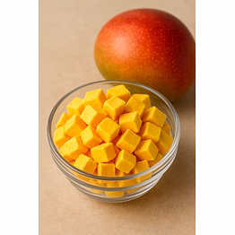 premium freeze dried mango cubes – naturally sweet, long shelf life & export quality | nutrajun llp india