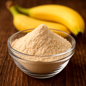 Premium Freeze Dried Banana Powder – 100% Natural, Nutrient-Rich & Export Quality | Nutrajun LLP India