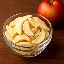 premium freeze dried apple slices – crunchy, naturally sweet & export quality | nutrajun llp india