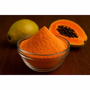 Freeze Dried Papaya Powder – Premium Quality, Nutrient-Rich, Long Shelf Life by Nutrajun LLP (India)
