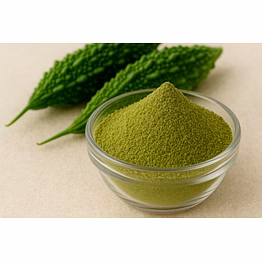 nutrajun premium freeze dried bitter gourd (karela) powder – 100% natural vegetable powder for health foods & nutraceutical applications