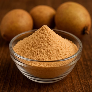 Premium Freeze Dried Chikoo (Sapota) Powder – 100% Natural Fruit Powder for Smoothies, Desserts & Health Foods