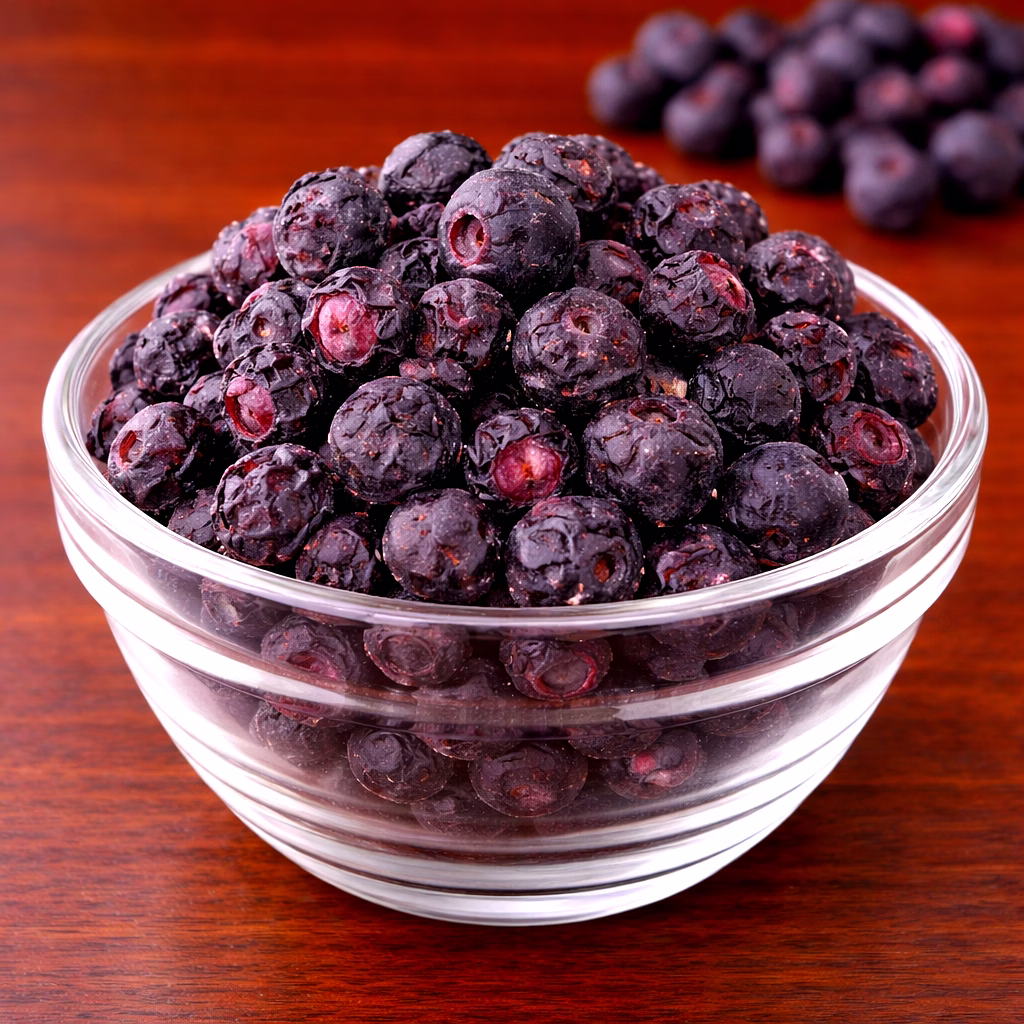 premium freeze dried blueberry whole – natural whole blueberries for snacks, bakery & food processing