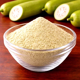 nutrajun premium freeze dried bottle gourd powder – natural vegetable powder for soups, ready meals & food processing