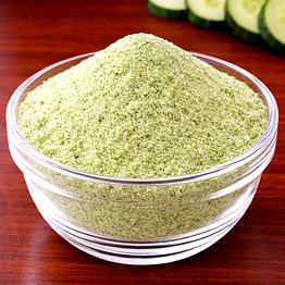 nutrajun premium freeze dried cucumber powder – natural vegetable powder for seasoning, ready meals & food processing