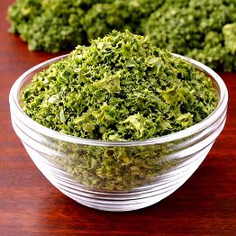 nutrajun premium freeze dried kale whole – natural dried vegetable ingredient
