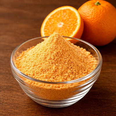premium freeze dried orange powder – natural dried fruit ingredient