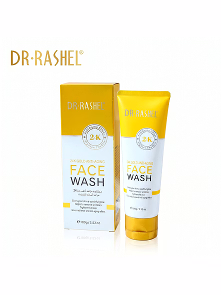DR RASHEL 24K Gold Anti Ageing Face Wash 100g - Firming & Smoothing