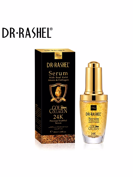 DR RASHEL 24K Gold Collagen Precious Youthful Serum 40ml - Firming Essence