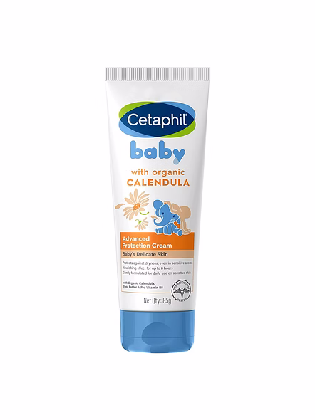 Cetaphil Baby Advanced Protection Cream 85g – Organic Calendula &amp; Shea Butter Baby Skin Care-SK0031