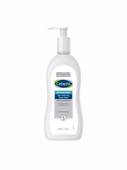 Cetaphil Pro Eczema Prone Skin Restoring Body Wash 295ml – Soothing Body Cleanser-SK0050