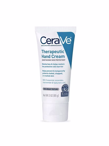 CeraVe Therapeutic Hand Cream 85g – Repair Care for Dry, Cracked Hands-SK0060