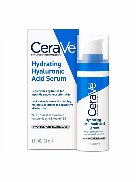 CeraVe Hydrating Hyaluronic Acid Serum 30ml – Face Hydration Serum-SK0072