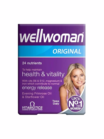 Vitabiotics Wellwoman Original 30 Capsules – Women's Daily Multivitamin Support
