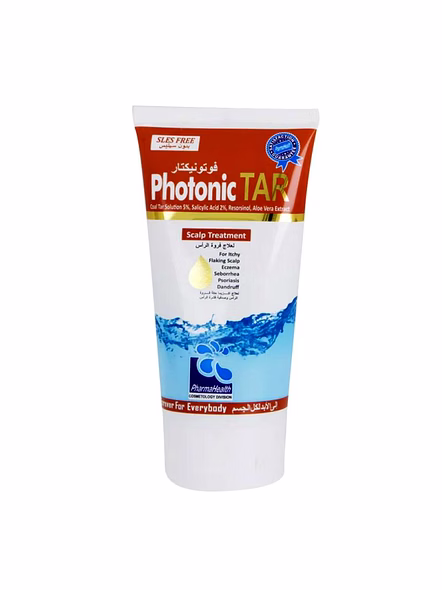 Photonic Tar Medicated Scalp Shampoo for Dandruff &amp; Scalp Care (120ml) – Scalp Treatment Shampoo-SK0106
