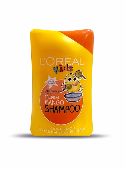 L'Oreal Kids Extra Gentle 2-In-1 Tropical Mango Shampoo, 250 ml