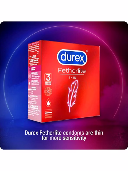 Durex Fetherlite Ultra-Thin Condoms for Exceptional Sensitivity – Ultra Thin Protection-2