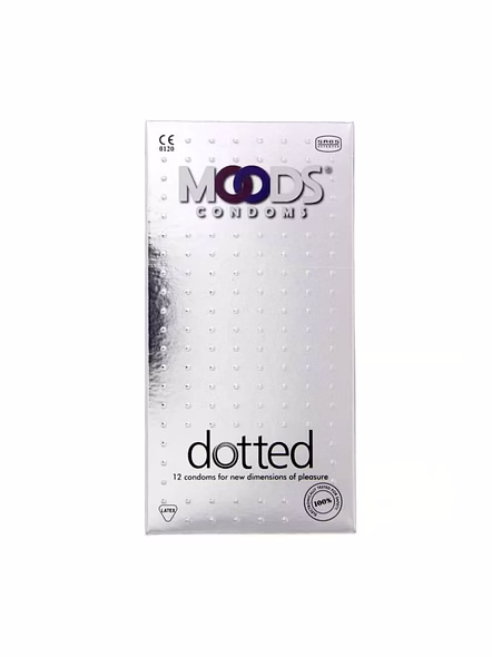 Moods Dotted Condoms for Extra Stimulation &amp; Enhanced Sensation – Textured Protection-1