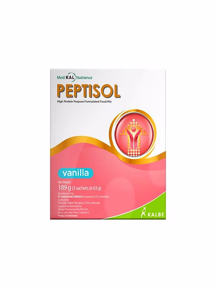 Peptisol Pre-Digested Protein Formula for Critical Care &amp; Recovery (189g)-SK0136