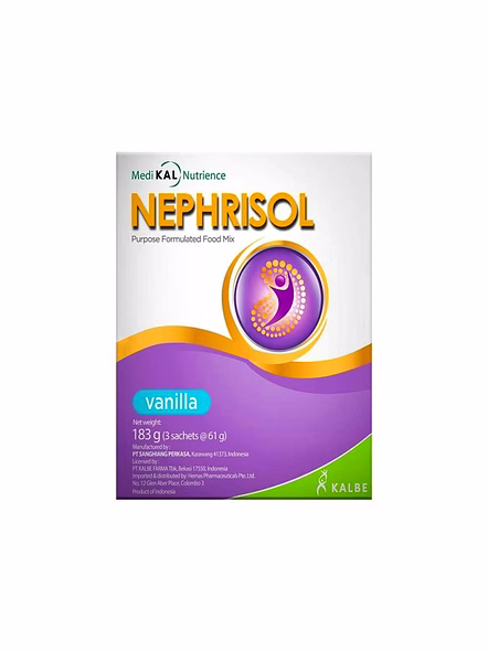 Nephrisol Nutritional Formula for Pre-Dialysis Kidney Care (183g)-SK0139