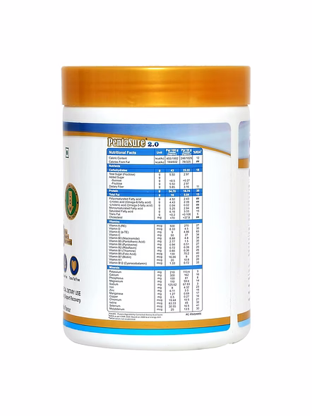 Pentasure 2.0 High Protein High Calorie Supplement for Weight Gain (400g) – Energy Nutrition Support