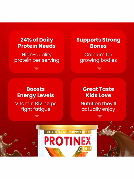 Protinex Gold High-Protein Nutritional Supplement for Active Adults (400g)-3