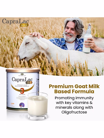 Capralac Gold Goat Milk Nutritional Powder for All Ages (400g)-2